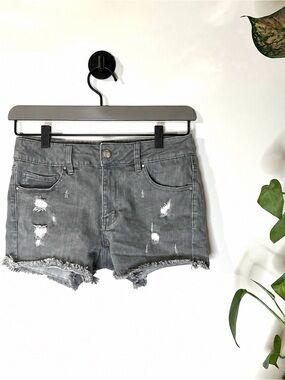 Harlow by Boathouse Gabriela Low Rise Distressed Denim Shorts Women’s Size 27